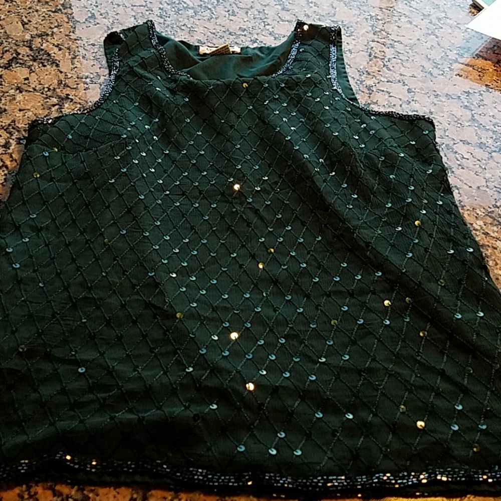 Cynthia Taylor rare vintage blouse silk lined.